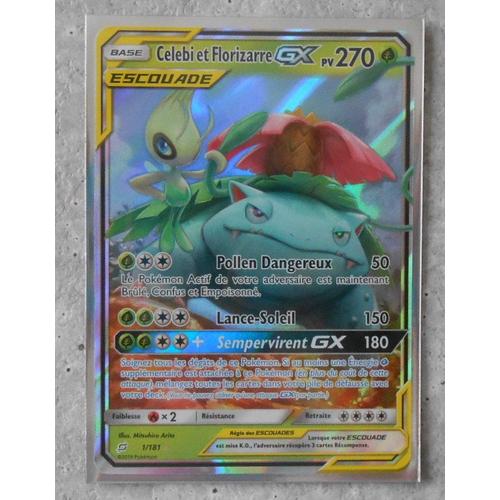 Florizarre Et Celebi Gx Meilleures Offres Neuf Et Occasion